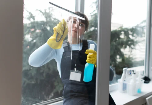 Nettoyage de vitres intérieures et extérieures à Houx